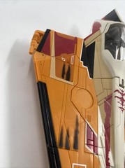 Star War Plo Koon’s Jedi Star Fighter Orange Space Ship Hasbro 2001