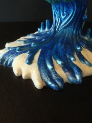 YETI HAND Custom Kidrobot Santa Cruz Skateboards Screaming Hand Figure