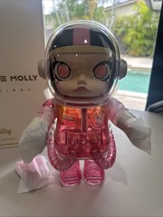 Authentic Popmart Mega Collection 400% Space Molly Soft Drink Series – Pink Lady