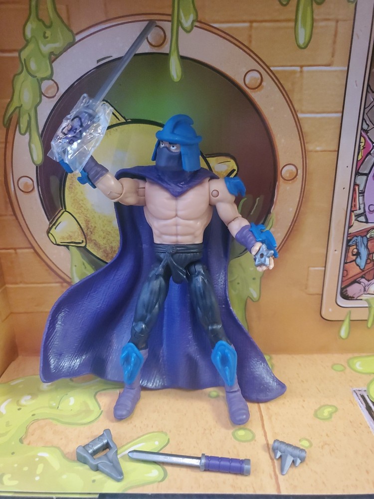 Teenage Mutant Ninja Turtles 1988 Remastered Shredder Cmplt TMNT Playmates Retro
