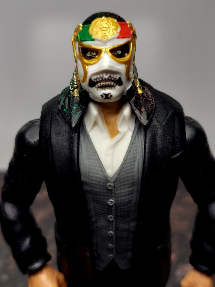 Wwe Aew Custom Mattel Elite Action Figure Penta IN Suit