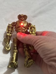 Real Steel Figure Wave 2 Six Shooter 2011 Jakks Pacific 5” Chest Lights Up Works