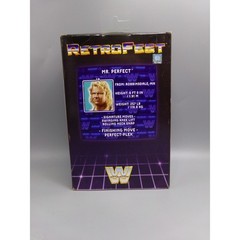 Mr. Perfect WWE RetroFest Elite Collection Action Figure in Arcade Cabinet Box
