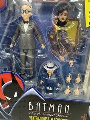 SET of 2 McFarlane DC Batman Animated Ventriloquist and Scarface, Talia Al Ghul