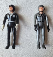 Vintage 1980s Laser Force Vehicle Lot Space Plane & Assault Vehicle Land Cruiser