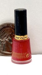 Set 3 Miniature REVLON Nail Polish Red Gold & Purple Zuru Mini Brands Series 4
