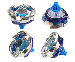 BX-01 Burst Beyblade Dran Sword Blue Silver Starter Master Spinning Top Gyro Toy