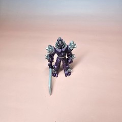 Crystal Warrior Figure 3D Printed
