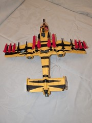 GI Joe 1988 Tiger Force Tiger Rat Jet 100% Complete Inc. Replacmnt Gunner Canopy