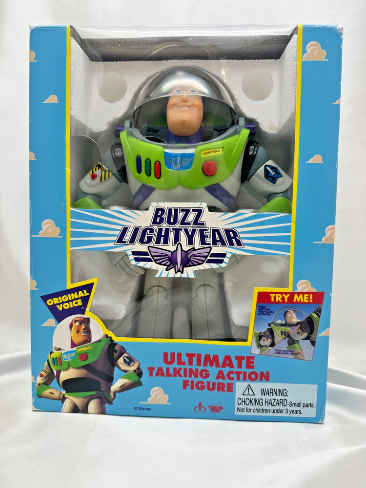 Toy Story 1 Buzz Lightyear Ultimate Talking Action Figure Vintage Edition 1995