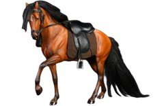 HiPlay JXK ILI Horse 1:12 Scale Miniature Animal Figurine