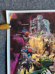 Masters Of The Universe MOTU Poster Original William George 32×23 1984 Filmation