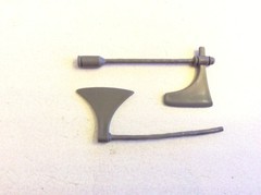 Dragonheart Kara Axe Chopping Axe Accessories, Kenner 1995