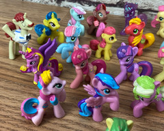 MLP My Little Pony Mini Figure Small 1” & 2″ Blind Bag Ponies Mixed Lot Of 48