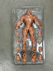 KT01B: K-Toys 1/12 scale muscular body – Tan Skin Tone