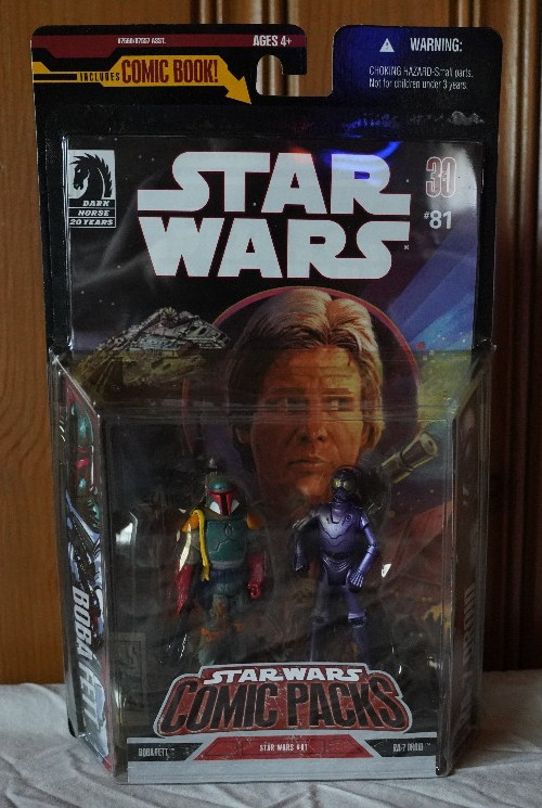 2006 Star Wars Comic Packs: #81 Boba Fett and RA-7 Droid