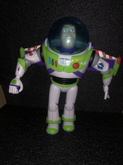 Buzz Light year And Wood Toys Lights And Sounds