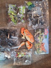 ZURU MAX, T-REX ATTACK Dino Adventure Partial Set FOR PARTS Incomplete