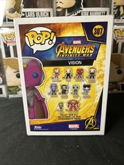 Brand New Funko Pop Avengers Infinity War Vision 307 Special Edition Vinyl Fi…