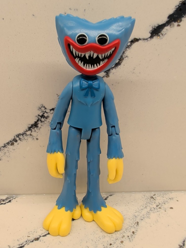 POPPY Playtime Scary Huggy Wuggy 5″ Posable Action Figure Accessory Series 2