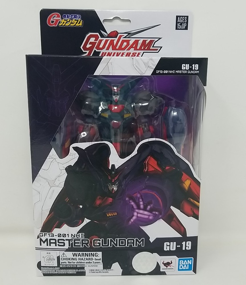 Bandai Gundam Universe Master Gundam GU-19 Fully Jointed Action Figure