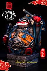 Coreplay Panda Door God Qin Qiong Yu Chigong Statue Figure Model In Stock