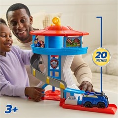 Paw Patrol Lookout Tower, 20-Inch Tower with Chase Action Figures, Rescue Vehicl