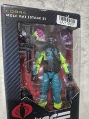Hasbro G.I. Joe Classified Series Cobra Mole Rat (Stage 2) Figure w/ Gun