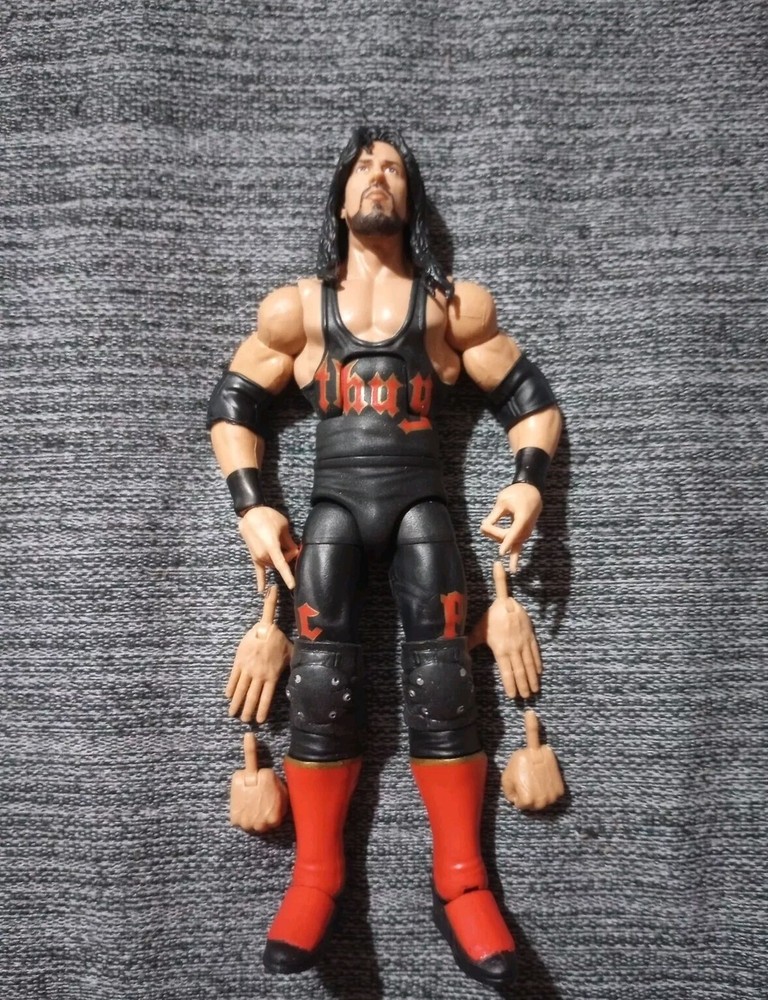 WWE Elite Monday Night War THUG Chase Variant Syxx Figure nWo WCW Nitro Legends