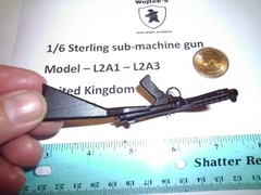 LF12 1/6 Homemade Sterling sub-machine Model L2A1 – L2A3 United Kingdom