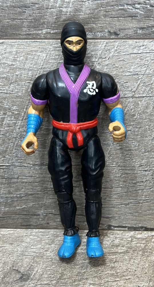 Vintage 1985 Rambo Force of Freedom Black Dragon Ninja Action Figure