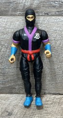 Vintage 1985 Rambo Force of Freedom Black Dragon Ninja Action Figure