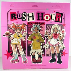 POP MART x Peach Riot Rush Hour Series Blind Box Confirmed Figure Toy Gift Doll
