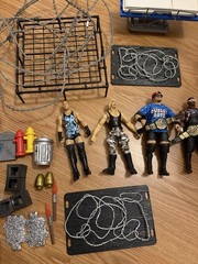 WWE ECW Figures and Accessories Lot