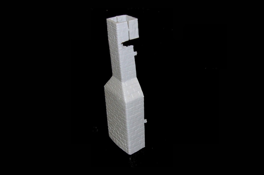 MARX TV Rifleman Ranch 2 piece chimney 54mm plastic toy soldiers playsets