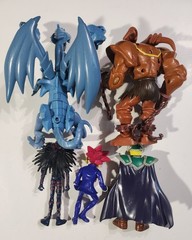 Vintage Yu-Gi-Oh! Blue Eyes Ultimate Dragon Exodia Magician Celtic Figure Lot