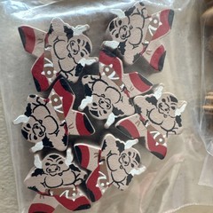Wood Meeples Figures 49 Total : Yeti, Skeleton, Human, Minotaur, Beast More