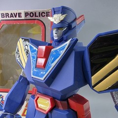 Brave Police J-Decker 18″ Action Gokin Figure Shogun Manga Vintage OPEN BOX