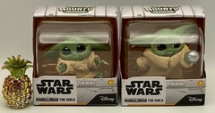 Star Wars Baby Yoda Disney 2.2in Toy Ball Don’t Leave Figure 2 pack MANDALORIAN