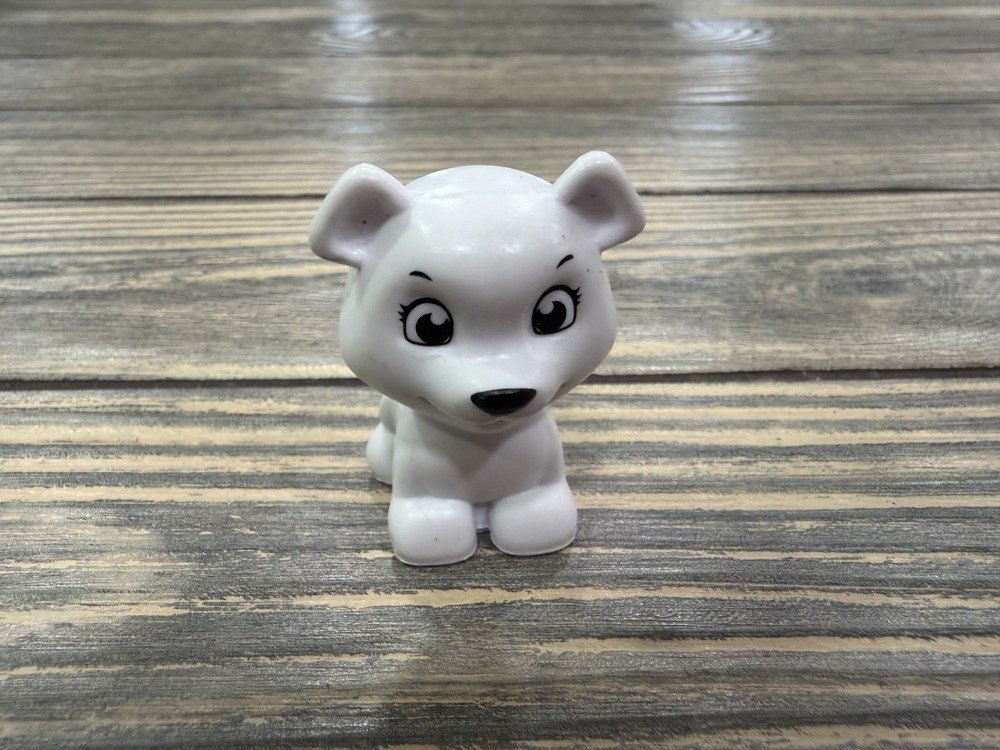 OSMC Polar Bear Cub Figurine White Animal Action Figure Collectible Toy Vietnam