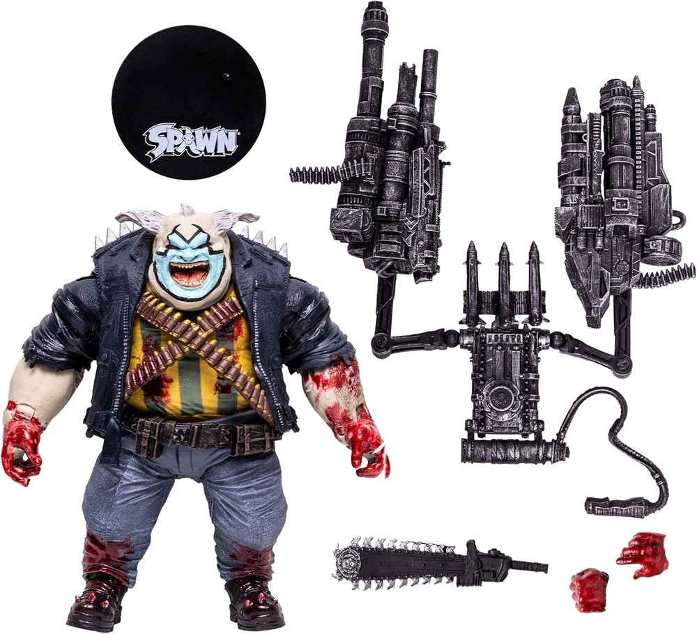 McFarlane Spawn Comic The Clown (Bloody) 7″ Deluxe Figure – New/Mint