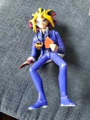 1996 Yami Yugi 5.5” Kazuki Takahashi Mattel Action Figure Yu-Gi-Oh FREE SHIPPING