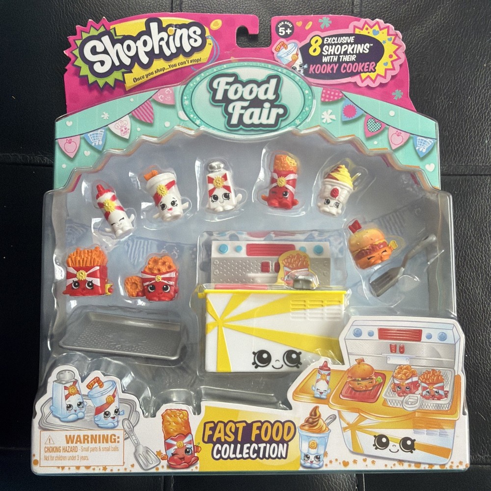 Shopkins Food Fair Fast Food Collection