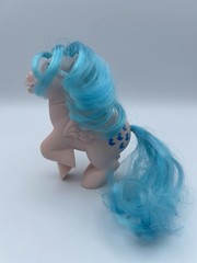 Vintage My Little Pony G1 Sprinkles 1983 Pink With Blue Ducks