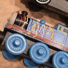 Birthday Thomas & Friends Wooden Railway Birthday NO CAKE Cargo Car Y4501