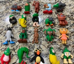 24pcs Italian Brainrot Tung Sahur Cappuccino Tralalero PVC Mini Figures Set Toys