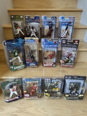 MLB NFL NBA Athlete Action Figure Figures Bundle NIB Lot of 12