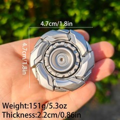 Toys Stress Relief For Adults Magnetic Metal Fidget Open Armor Spinning Top