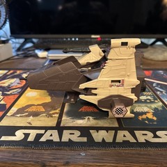 Vintage Kenner 1985 Star Wars Droids Side Gunner Vehicle – Incomplete