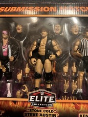 WWE Wrestlemania 13 Submission Match 3-Pack Action Figures Hart Austin Shamrock